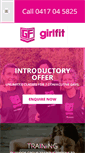 Mobile Screenshot of girlfit.com.au